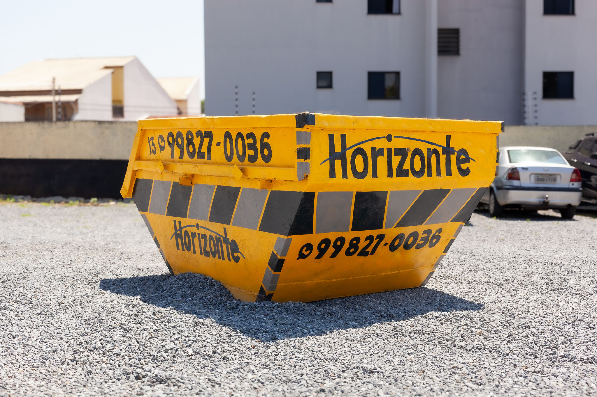 Caçamba de 4 metros cúbicos Horizonte